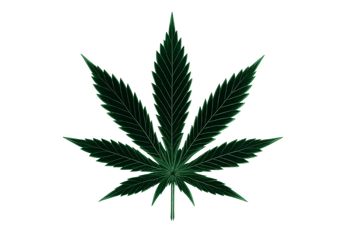 Cannabis Leaf Overlay